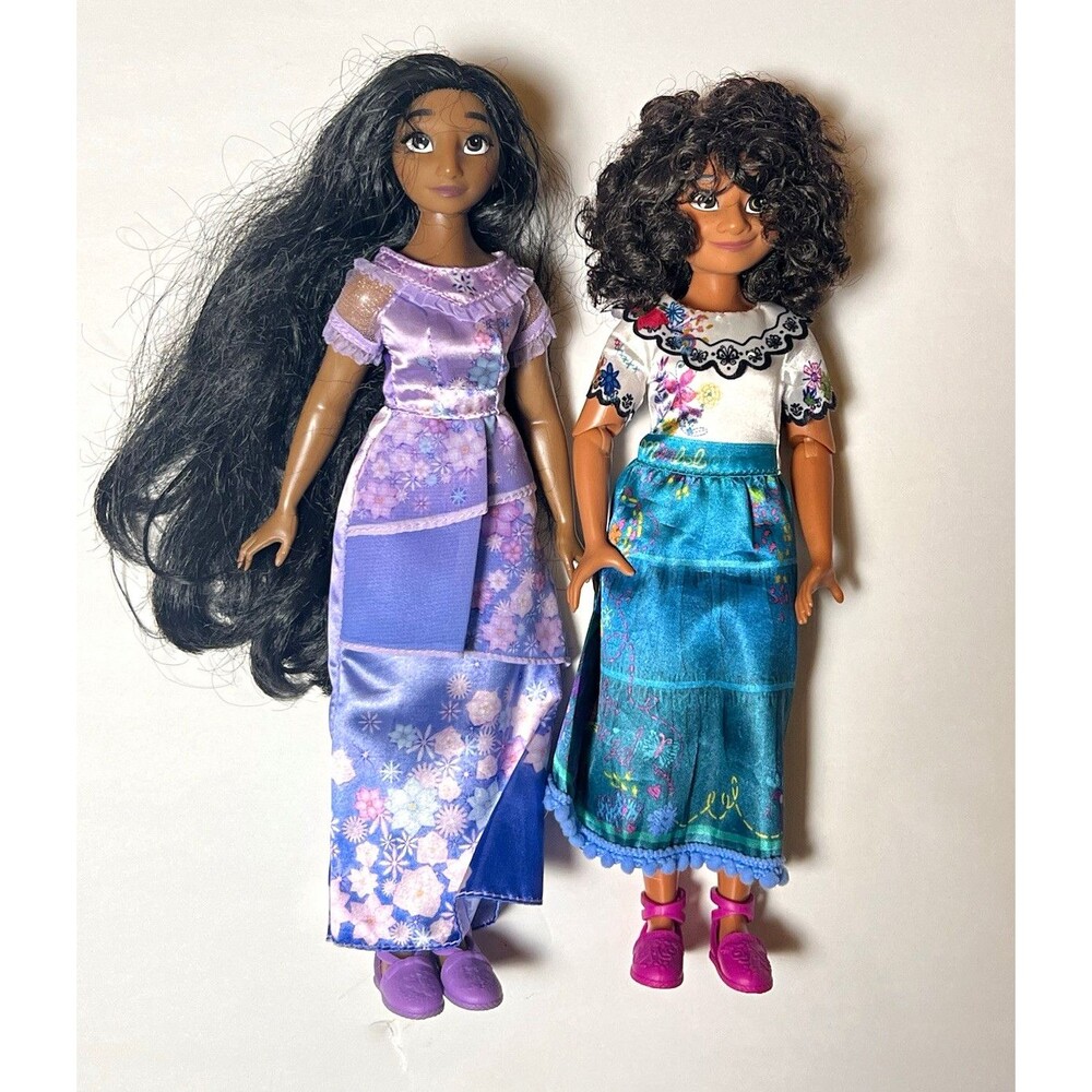 Disney Encanto Sing & Play Mirabel Isabela Dolls Lot JAKKS Pacific Singing